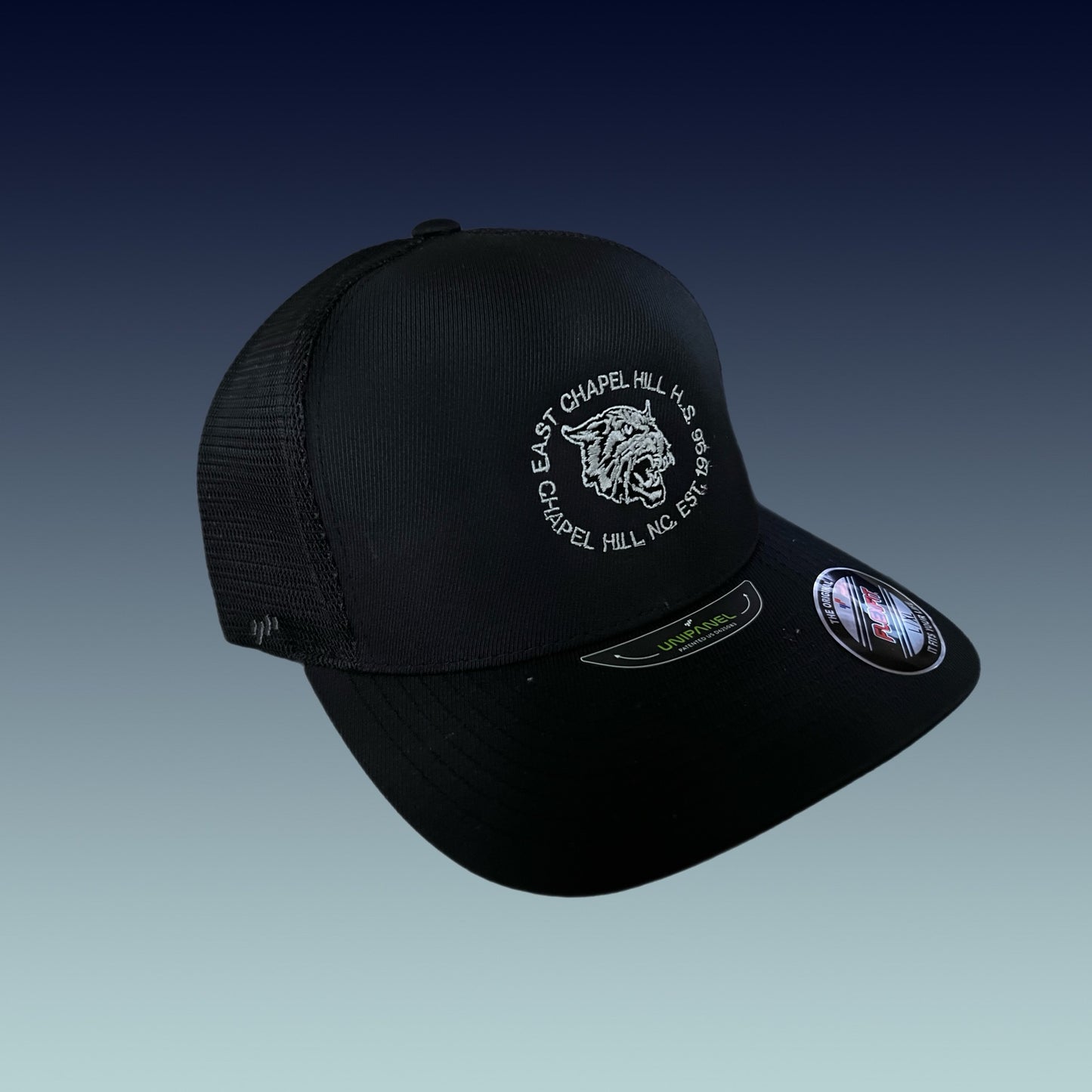 Grey Trucker Hat - Flex Fit