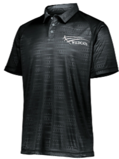 Men's Charcoal Golf Shirt #2 with E-logo