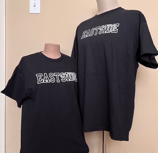 Black Short Sleeve EASTSIDE T-Shirt