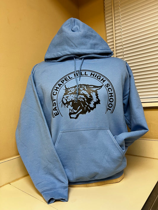 Carolina Blue Sweatshirt HS logo